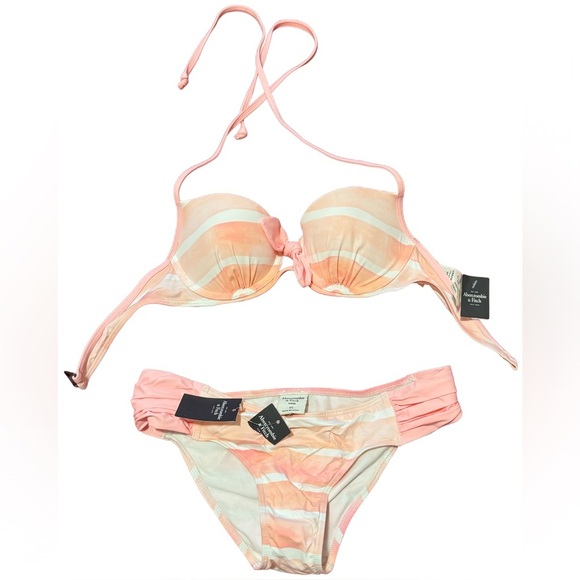 Abercrombie & Fitch Push-up Bikini‎ Set Size XS/32B/34A - Picture 1 of 5